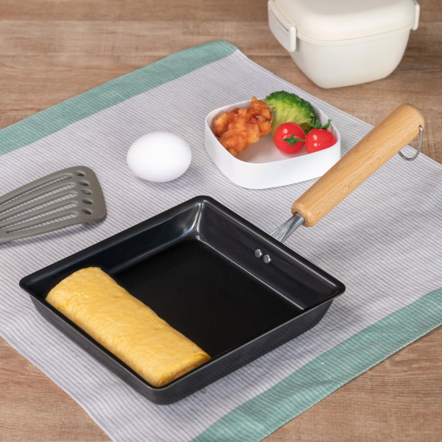 パール金属 卵焼き器 16×16cm IH対応 鉄製 正方形 日本製 パール金属 卵焼き器 16×16cm IH対応 鉄製 正方形 日本製