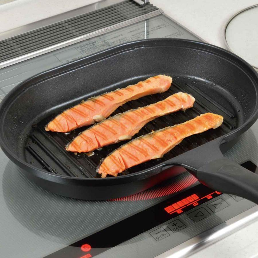 パール金属 魚焼き器 フィッシュグリルNEO ブルーダイヤモンド