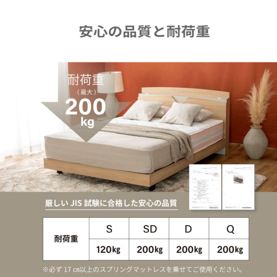 デザインベッド クイーン AYAMI ツートン 日本製 Apel デザインベッド クイーン AYAMI ツートン 日本製 Apel