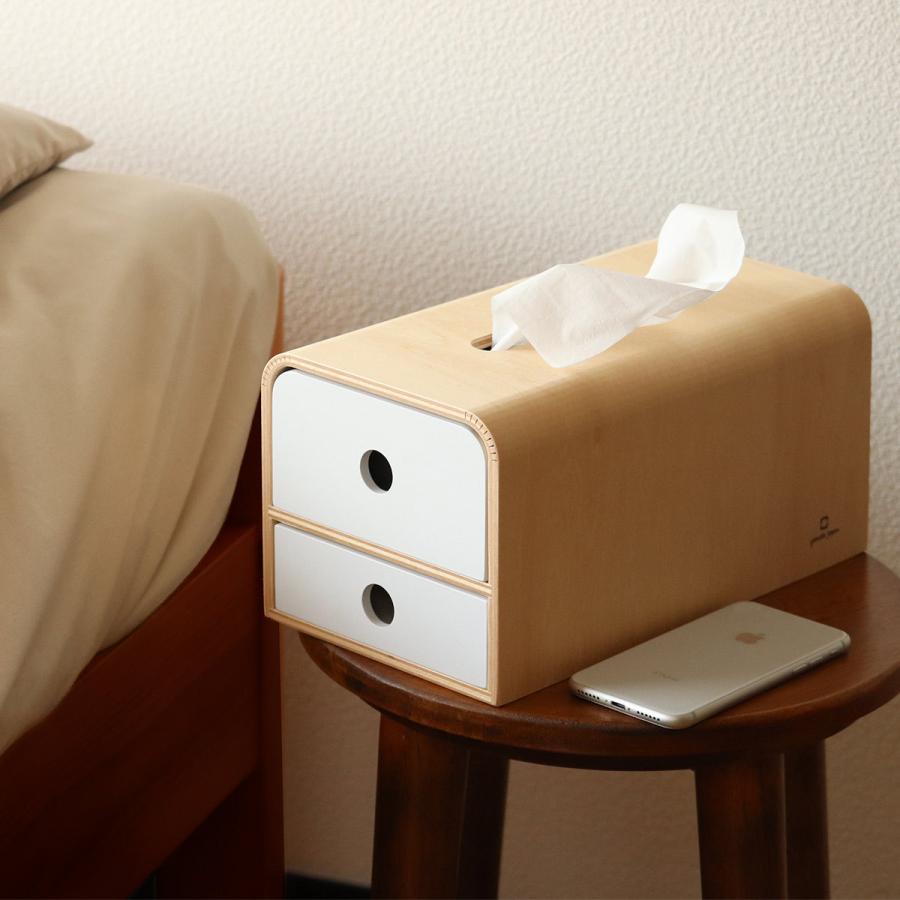 ヤマト工芸 ティッシュケース 木製 yamato STOCK tissue マスク・小物