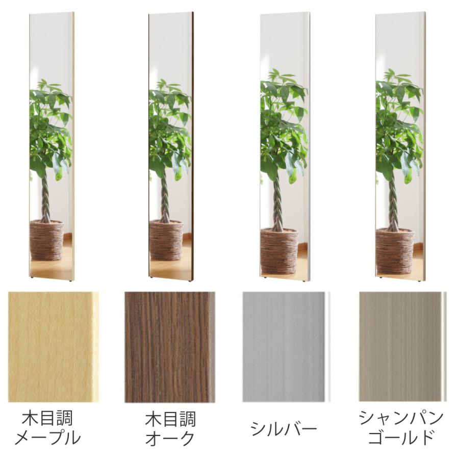 割れない鏡 リフェクスミラー スタンダード 吊式 細枠 姿見 45