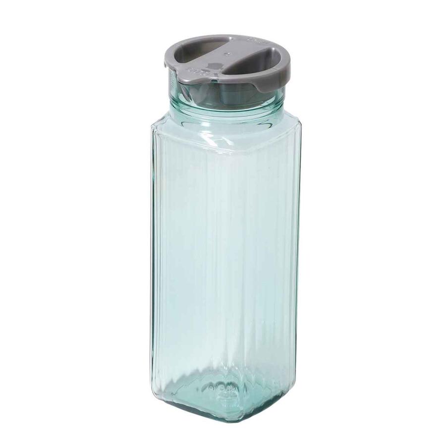 冷水筒 ピッチャー 1.2L ガラス調 プラスチック （ 麦茶ポット 水差し 冷水ポット 日本製 ）｜colorfulbox｜03