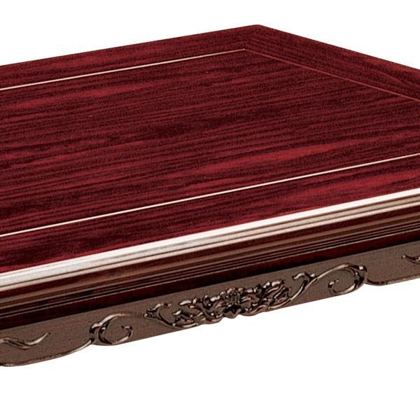 座卓 ローテーブル 木製 屋島 幅180cm （ 紫檀 化粧シート仕上げ