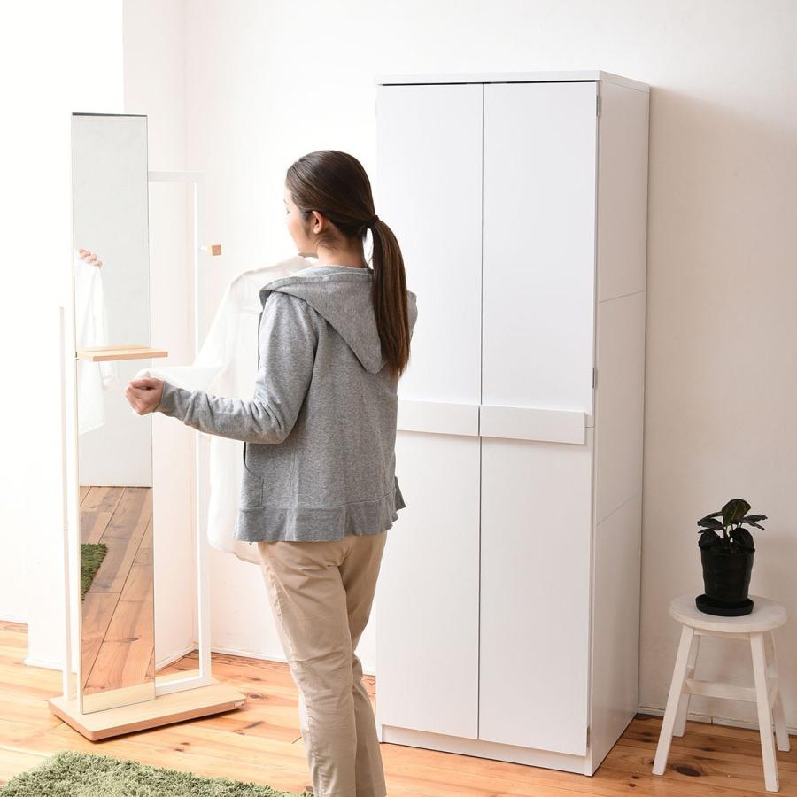 壁面収納 整理棚 クローゼット ロッカーシリーズ 約幅60cm （ 収納 服