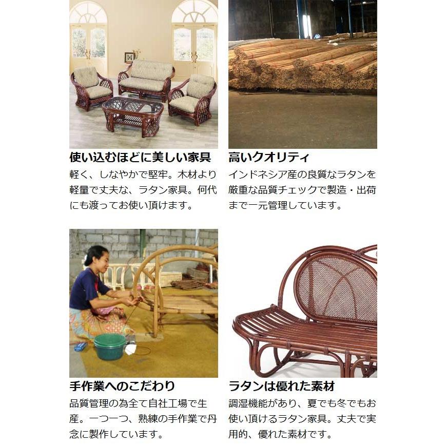 籐 ペット用バスケット キャリーケース ラタン製 幅46cm （ 猫用 犬用