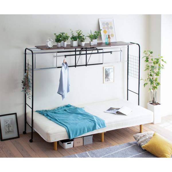 JK-PLAN（ジェイケイ・プラン） オープンラック ベッド上 収納ラック