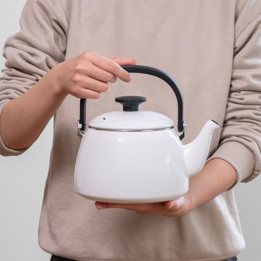 Cotton Series ケトル 2.5L IH対応 Plus 富士ホーロー Honey Ware