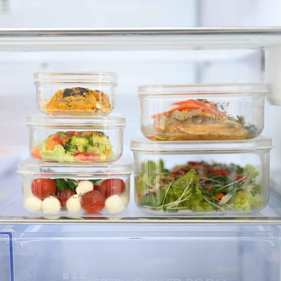 EMBALANCE 保存容器 620ml クリアコンテナ S （ エンバランス