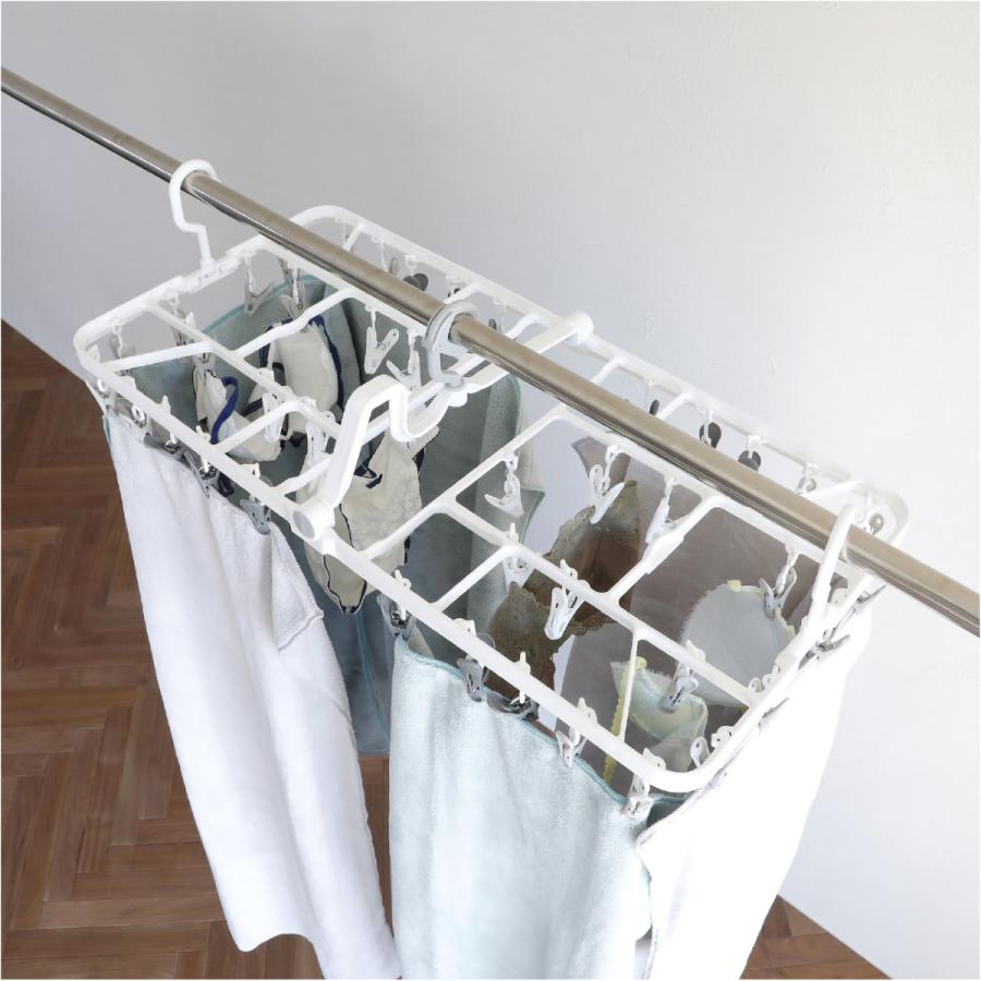 CB JAPAN（シービージャパン） 洗濯ハンガー The hangers 42ピンチ 傾