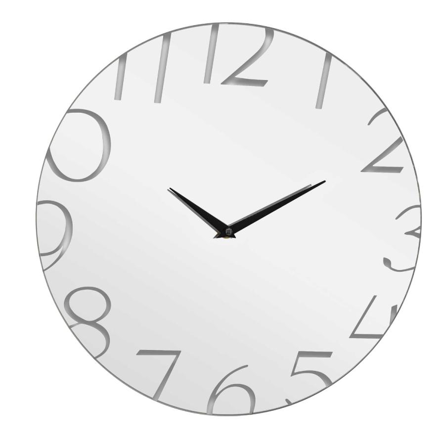 ミラー家具 掛け時計 シルバー ウォールクロック A ミラー家具 掛け時計 シルバー ウォールクロック A 【公式通販】