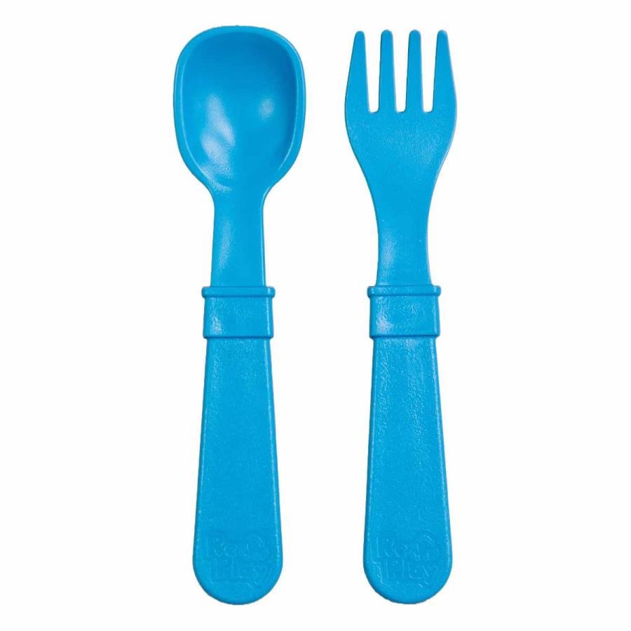 スプーン&フォークセット 14cm re play BPAフリー プラスチック （ 食