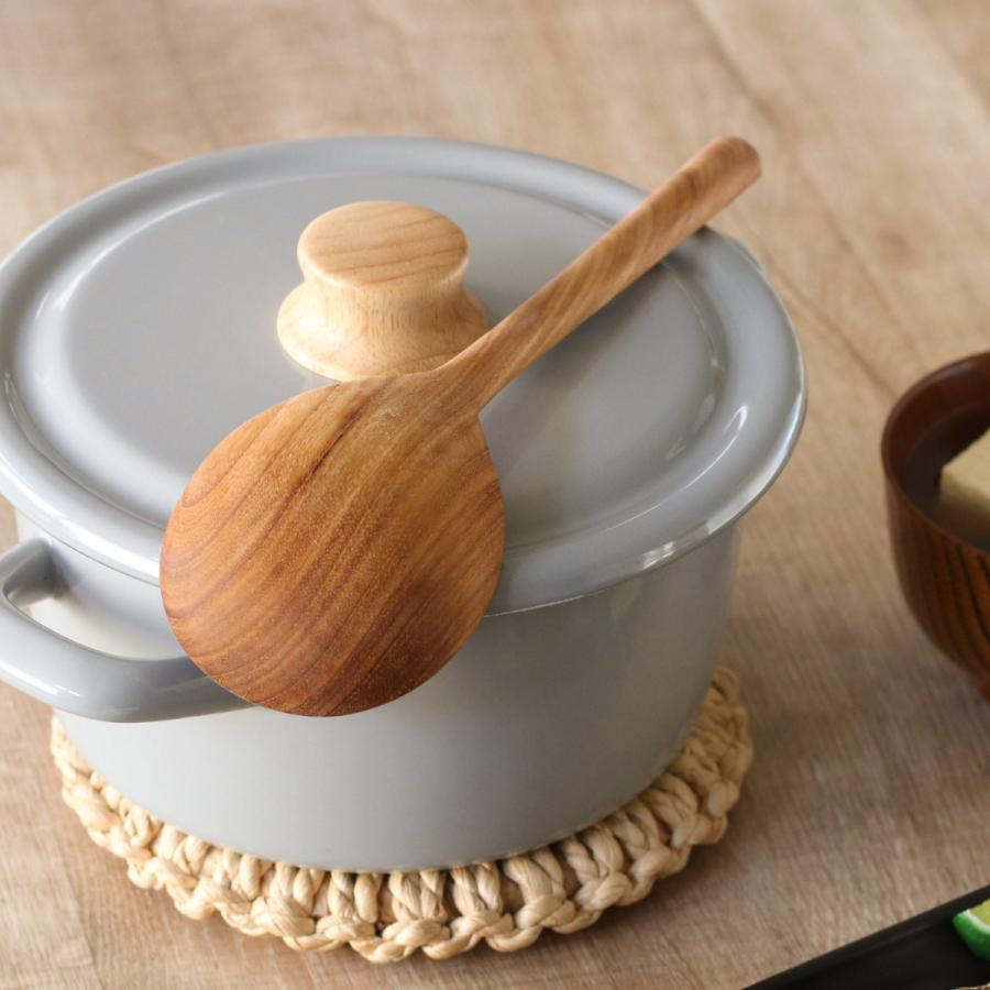 おたま 木製 KOTOKOTO （ ことこと レードル 穴無しお玉 天然木