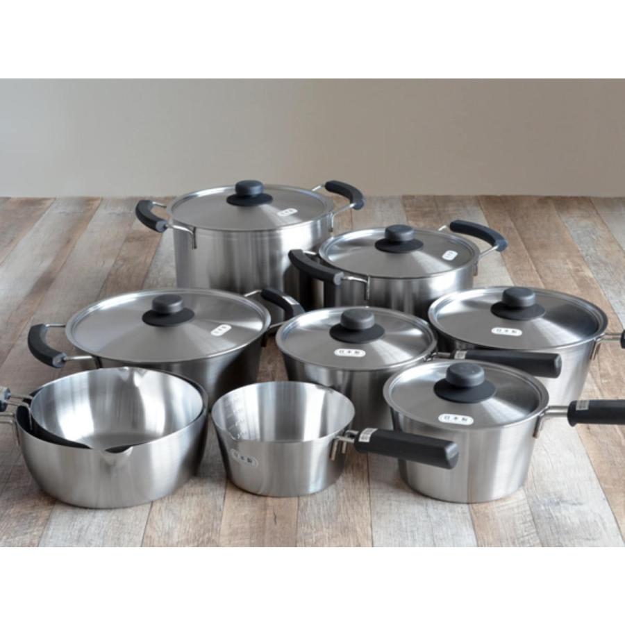 ヨシカワ 両手鍋 20cm IH対応 シーズ・クッキング ソースポット