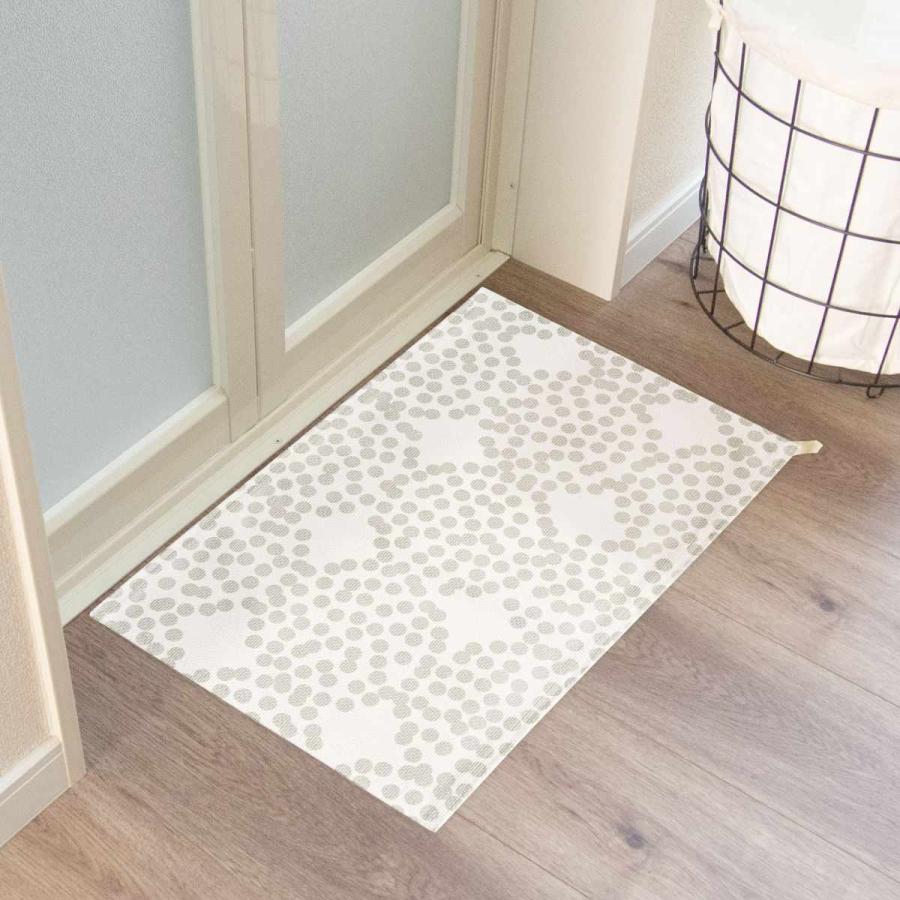 オカトー バスマット ドラム式洗濯機が使える瞬快吸水バスマット 40