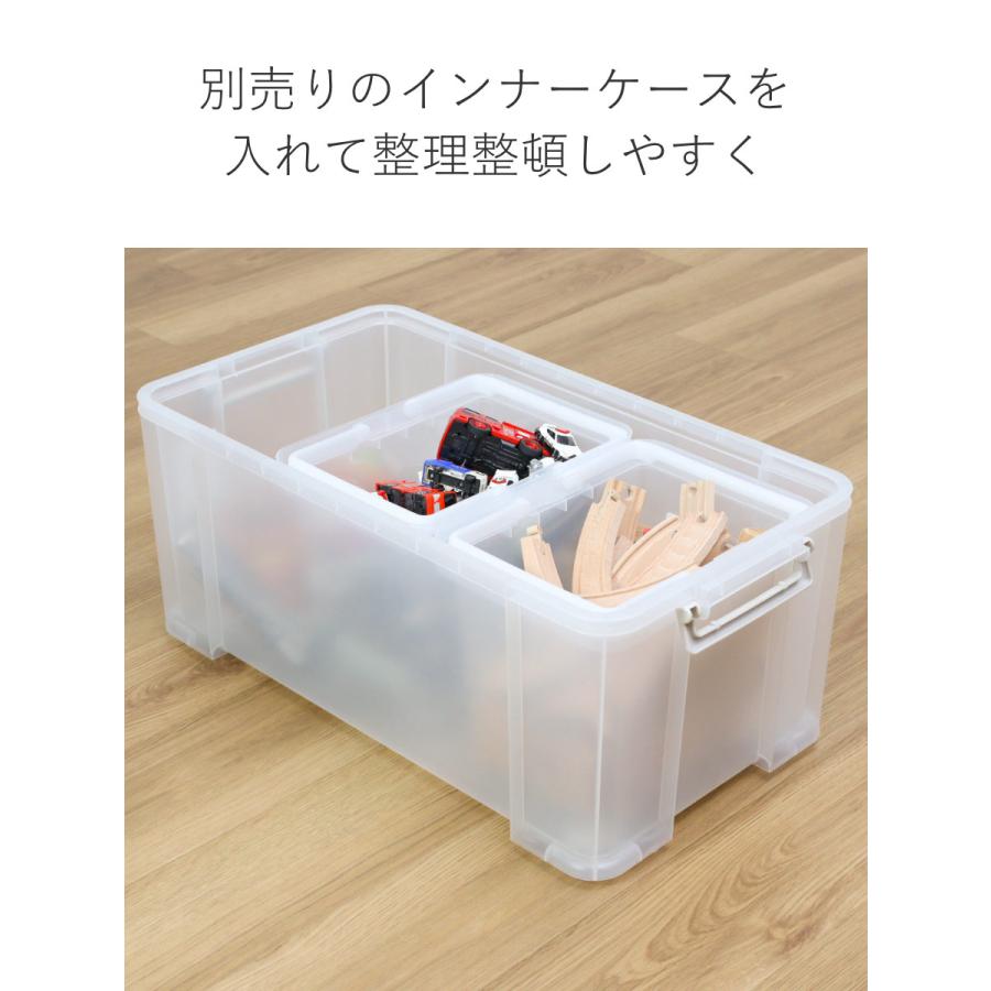 SANKA（サンカ） 収納ケース ナチュラ トラックス 押入れ 深型 72L 幅