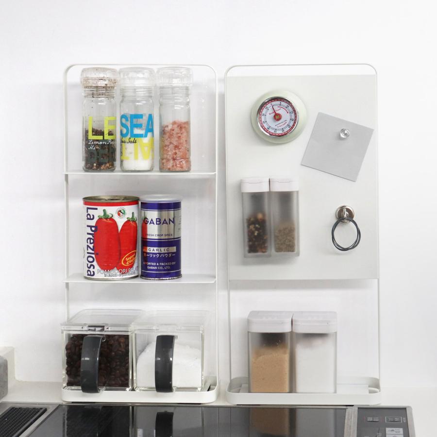 平安伸銅工業 キッチンラック マットホワイト ラックタイプ パネル