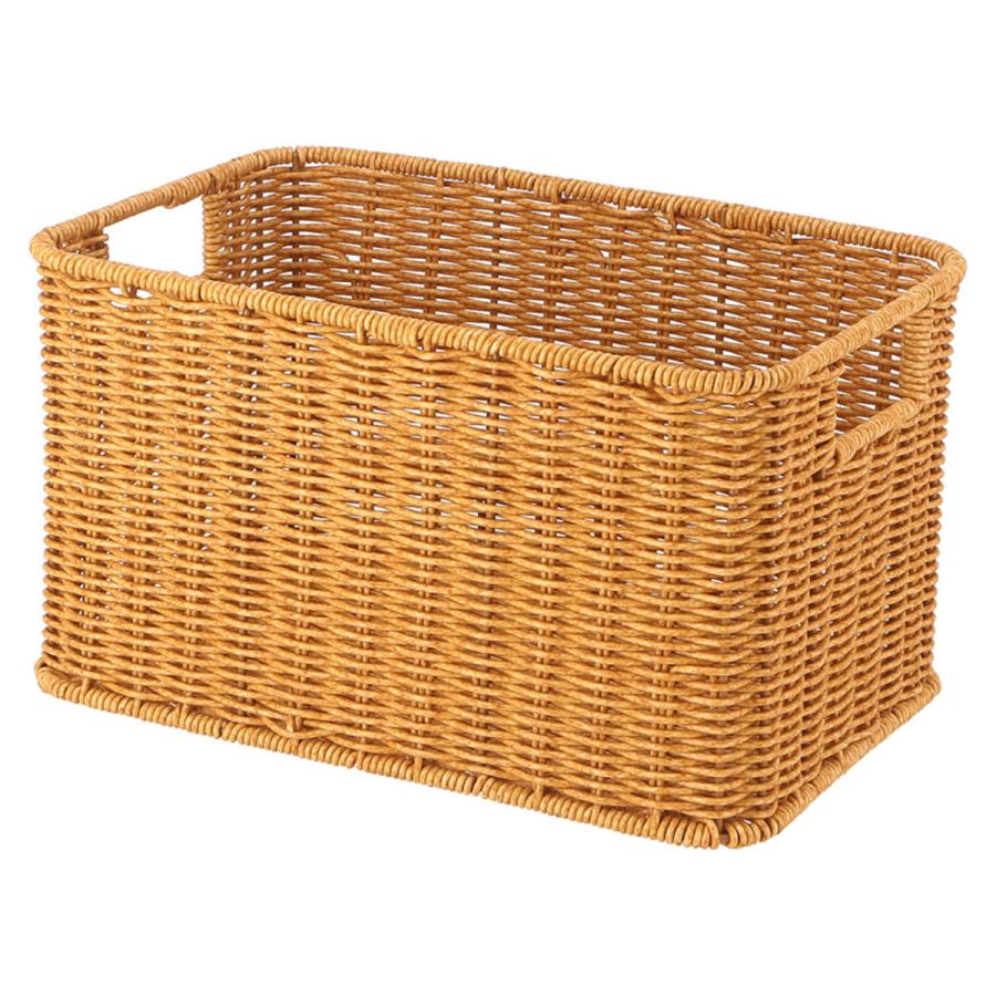 不二貿易（Fuji Boeki） バスケット 洗える収納ボックス かご 水洗い