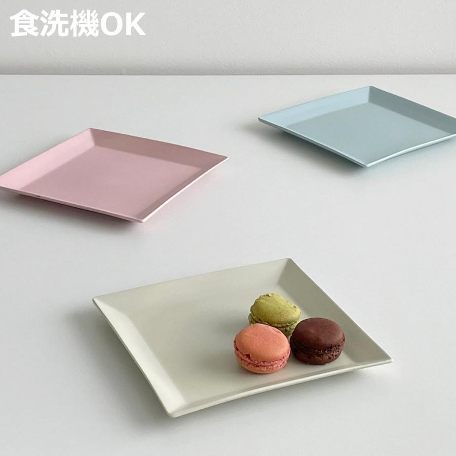 福井クラフト スクエアプレート 19cm プラスチック （ 食洗機対応 電子