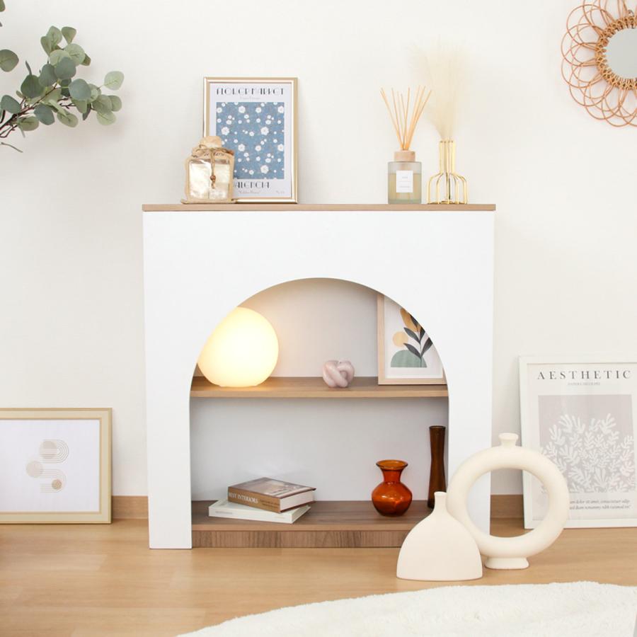 不二貿易（Fuji Boeki） Chamill マントルピース NA×WH （ オープン