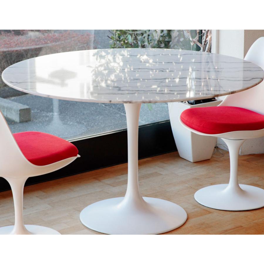 ダイニングテーブル 円型 直径120cm 大理石 チューリップ （ 開梱設置