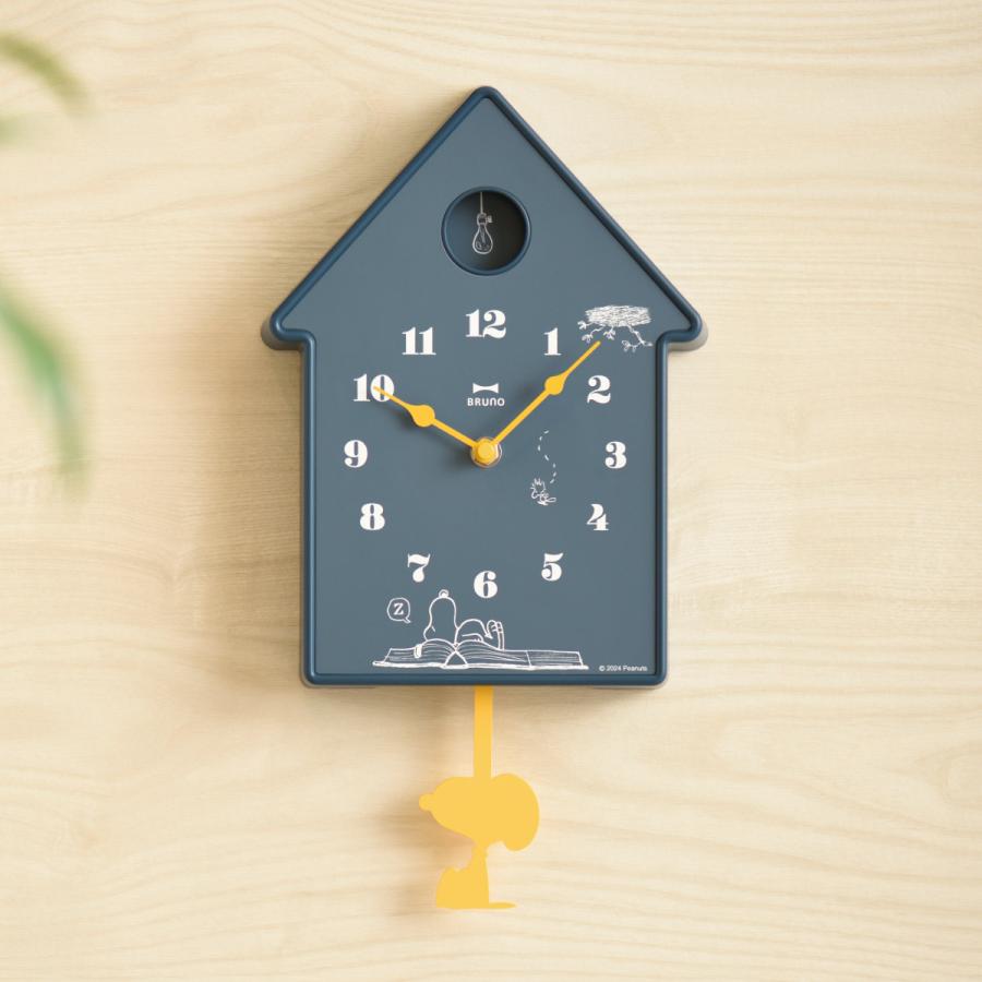 BRUNO（ブルーノ） 掛け時計 PEANUTS モビールクロック （ ブルーノ