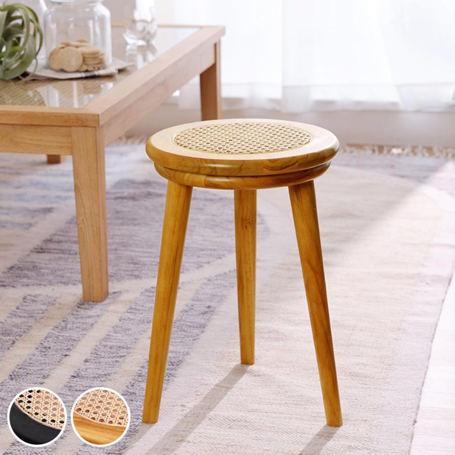 L‘ecume 　ヴィンテージ チーク スツール 仕上済 L'ecume ヴィンテージ チーク スツール 仕上済 L'ecume ヴィンテージ