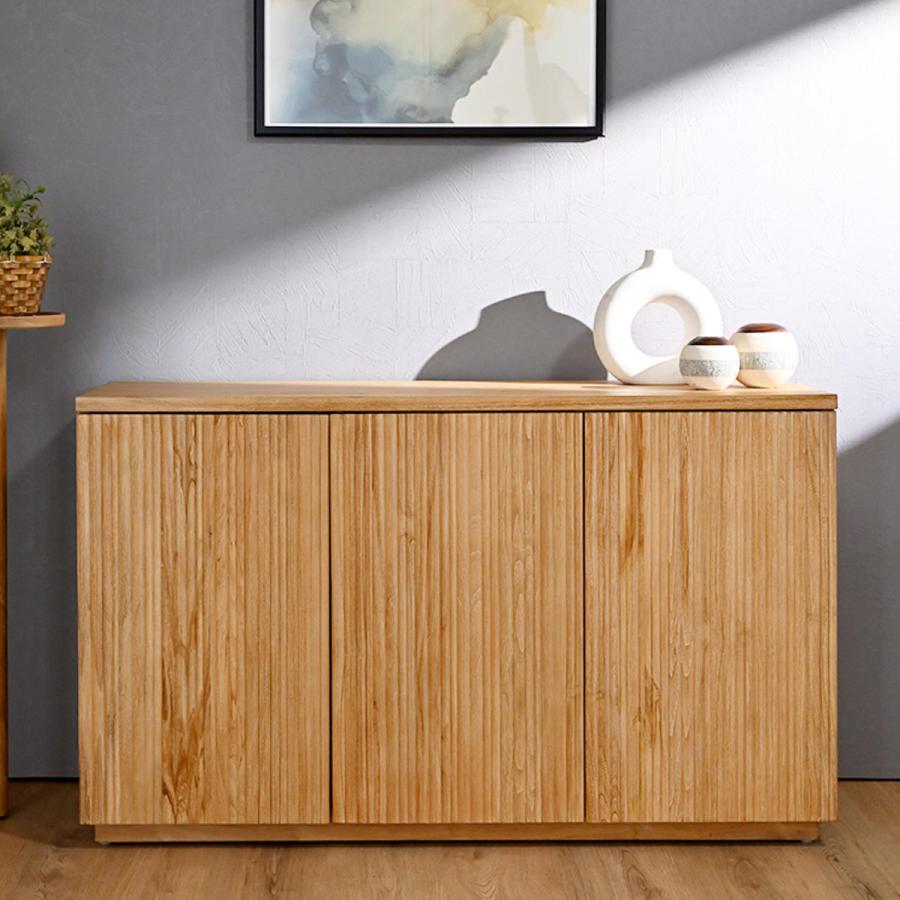 食器棚　木製キャビネット　可動棚 キッチン収納 食器棚 キッチンラック キッチンボード キャビネット