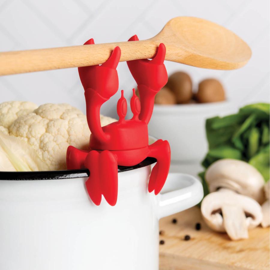 OTOTO キッチンツールスタンド Red スプーンホルダー＆ポット