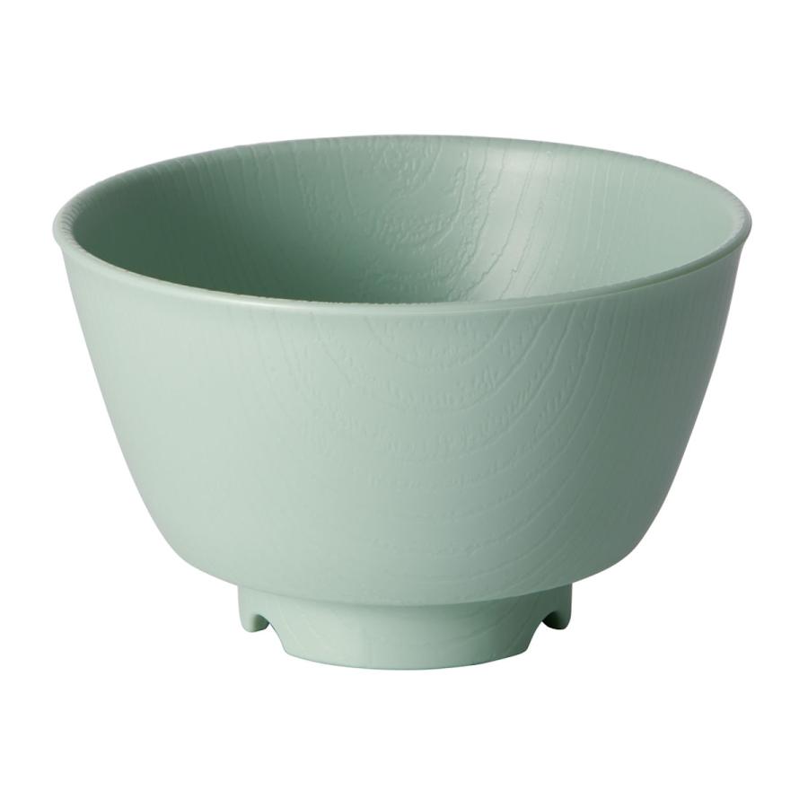 平茶碗 クリーム色と緑のグラデーションが美しく趣があります スケーター 茶碗 370ml 持ちやすい 木製風 介護 食器