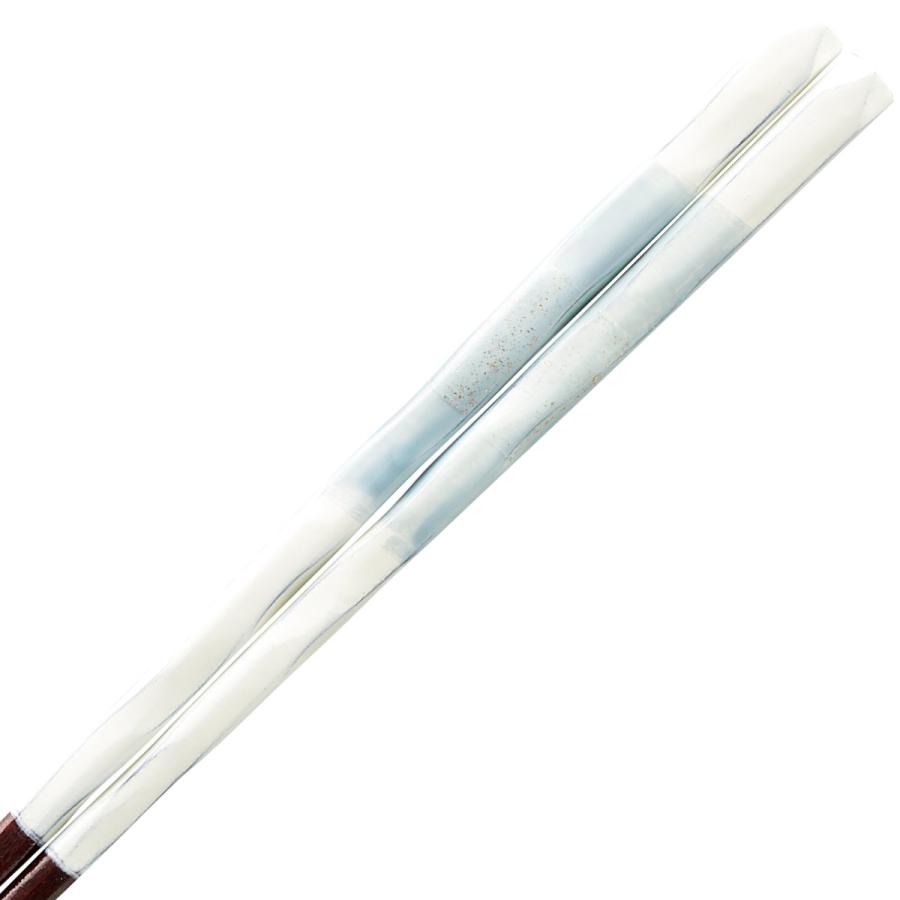 箸 21cm 23cm 霧氷 木製 （ お箸 はし おはし ハシ カトラリー 日本製