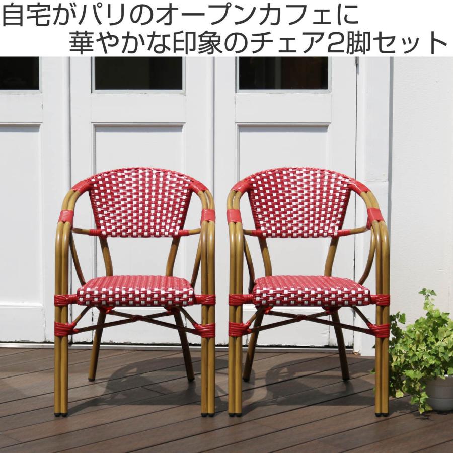チェア プレジール 2脚セット （ ガーデンチェア ガーデン 庭 椅子
