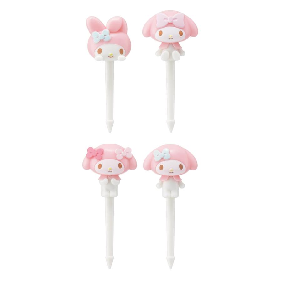 スケーター ピック 4本入り ランチピックス マイメロディ （ マイメロ