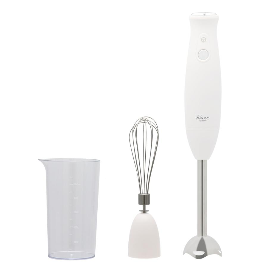 ドリテック ハンディブレンダー ステンレス ホイッパー付き 計量カップ