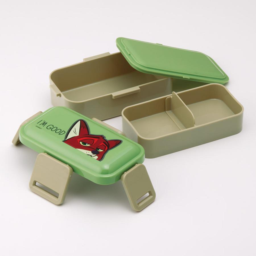 スケーター 弁当箱 2段 600ml 抗菌2段ふわっと弁当箱 ズートピア