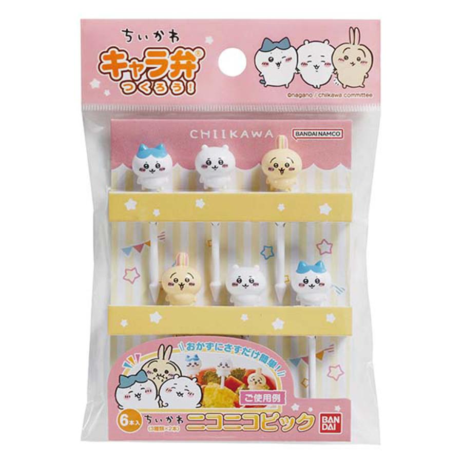 TORUNE ピック ちいかわ ニコニコピック （ おかずピック お弁当ピック