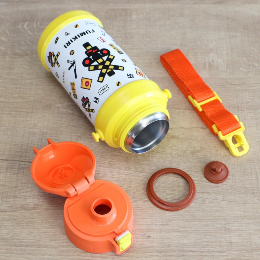 小森樹脂 水筒 FUMIKIRI 600ml 踏切柄 ダイレクトステンレスボトル