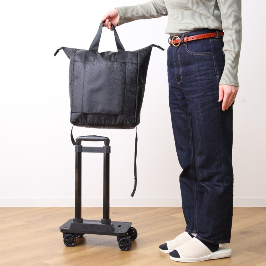 横押しカート cocoro レオパード 4輪カート （ キャリーカート