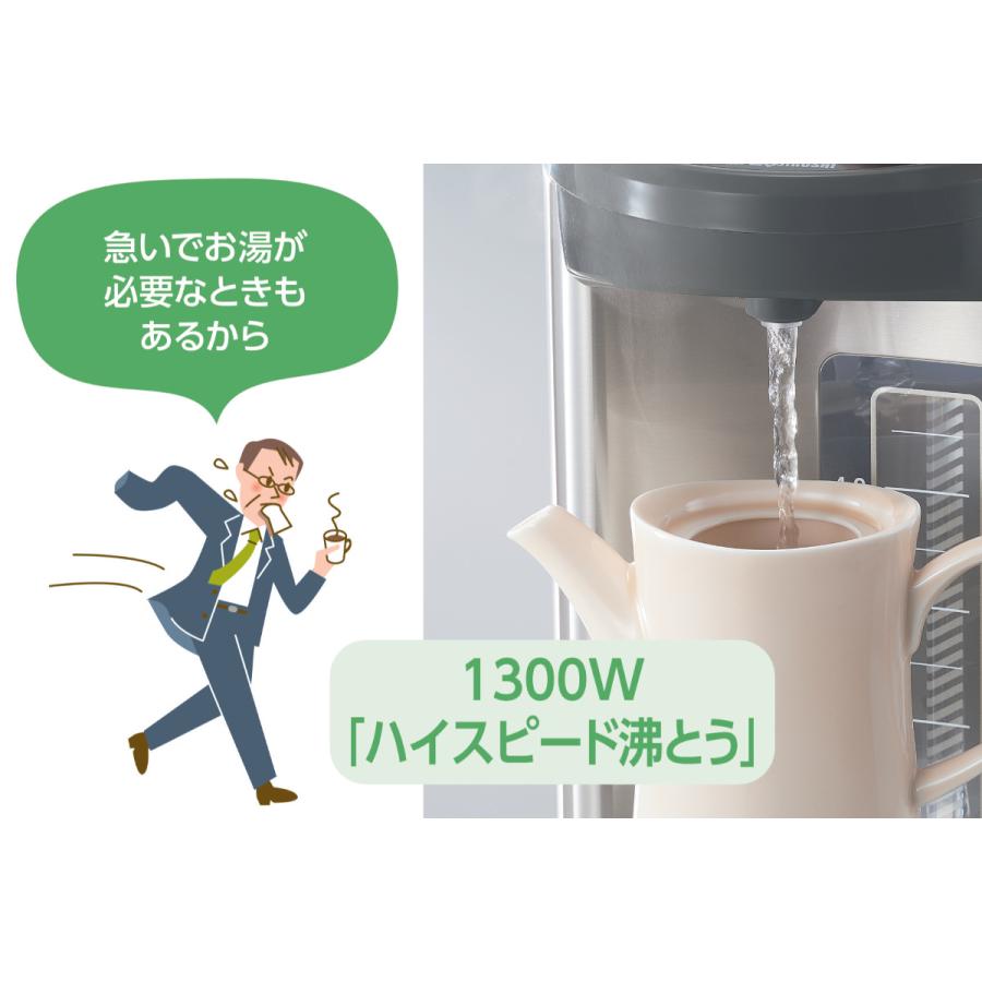 象印（ZOJIRUSHI） 電気ポット 5L VE電気まほうびん 優湯生 大容量