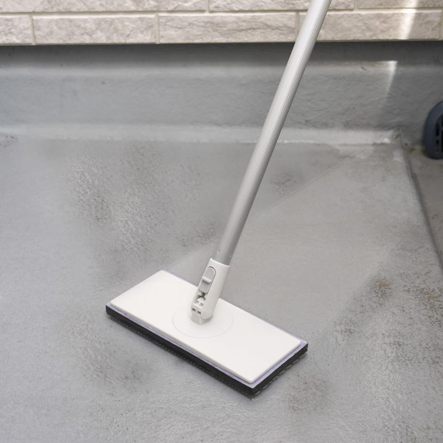 アズマ工業 ベランダブラシ ベランダ 床 ブラシ スポンジ 可動式 AZ299