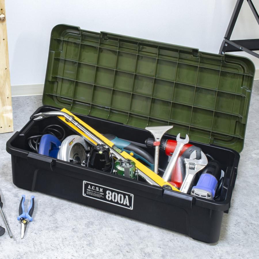 JEJアステージ 収納ケース アクティブストッカー 浅型 幅80cm コンテナ