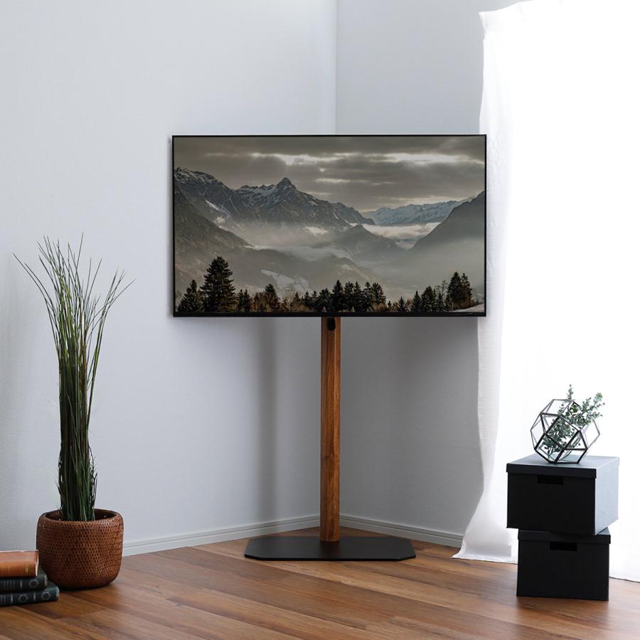 ホームテイスト TVスタンド ハイタイプ 八角支柱 32-65型対応 ホームテイスト TVスタンド ハイタイプ 八角支柱 32-65型対応