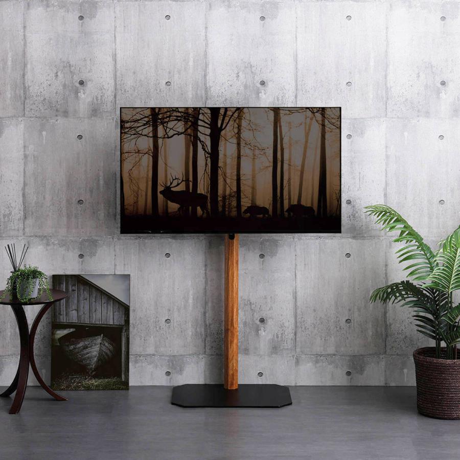 ホームテイスト TVスタンド ハイタイプ 八角支柱 32-65型対応 ホームテイスト TVスタンド ハイタイプ 八角支柱 32-65型対応