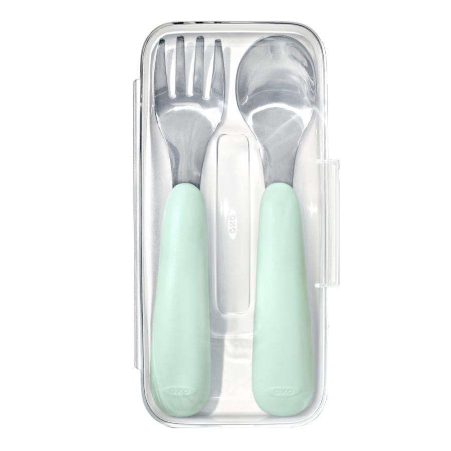 OXO（キッチン用品） OXO Tot スプーン フォーク セット ケース付き