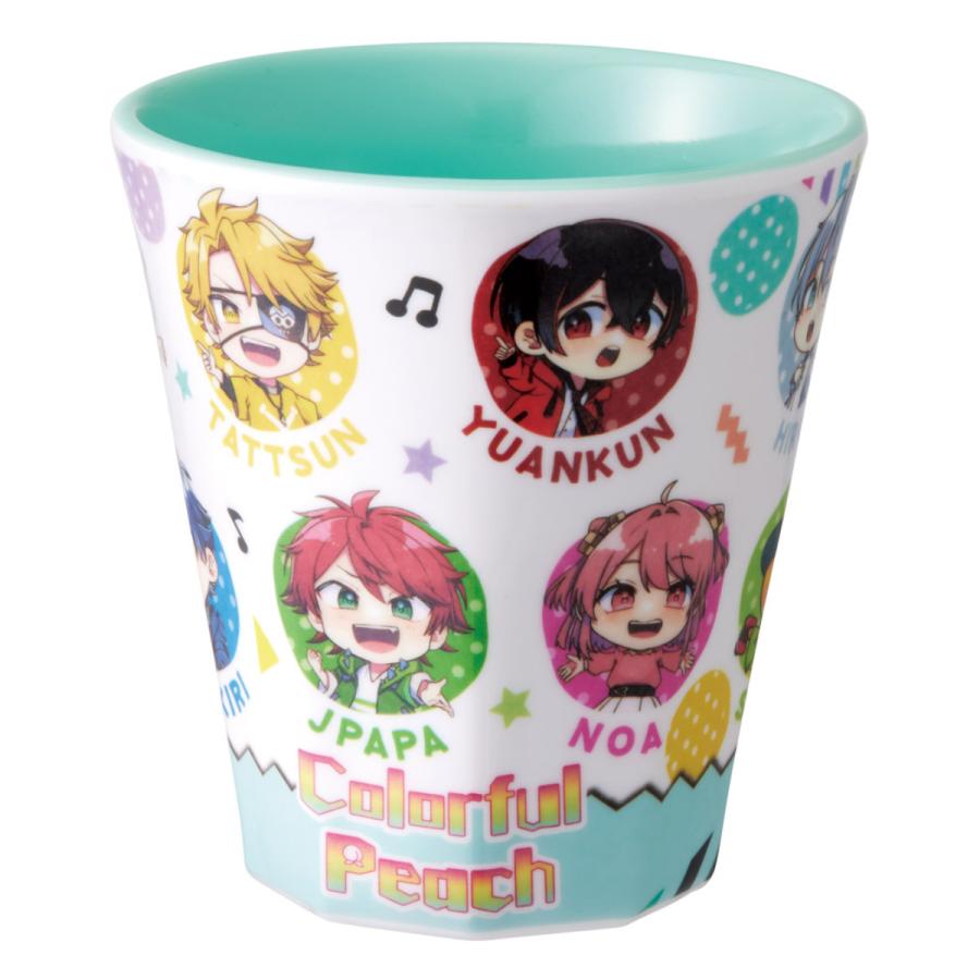 スケーター コップ 270ml カラフルピーチ プラスチック （ カップ