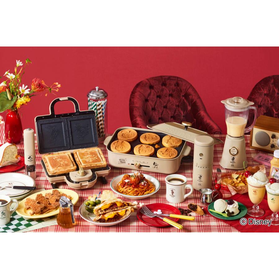 BRUNO（ブルーノ） ホットサンドメーカーダブル 両面焼き DISNEY