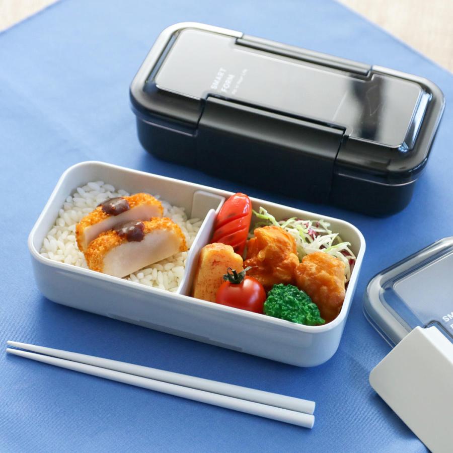 弁当箱 600ml 1段 イージーケアランチボックススリム1段600 （ お弁当