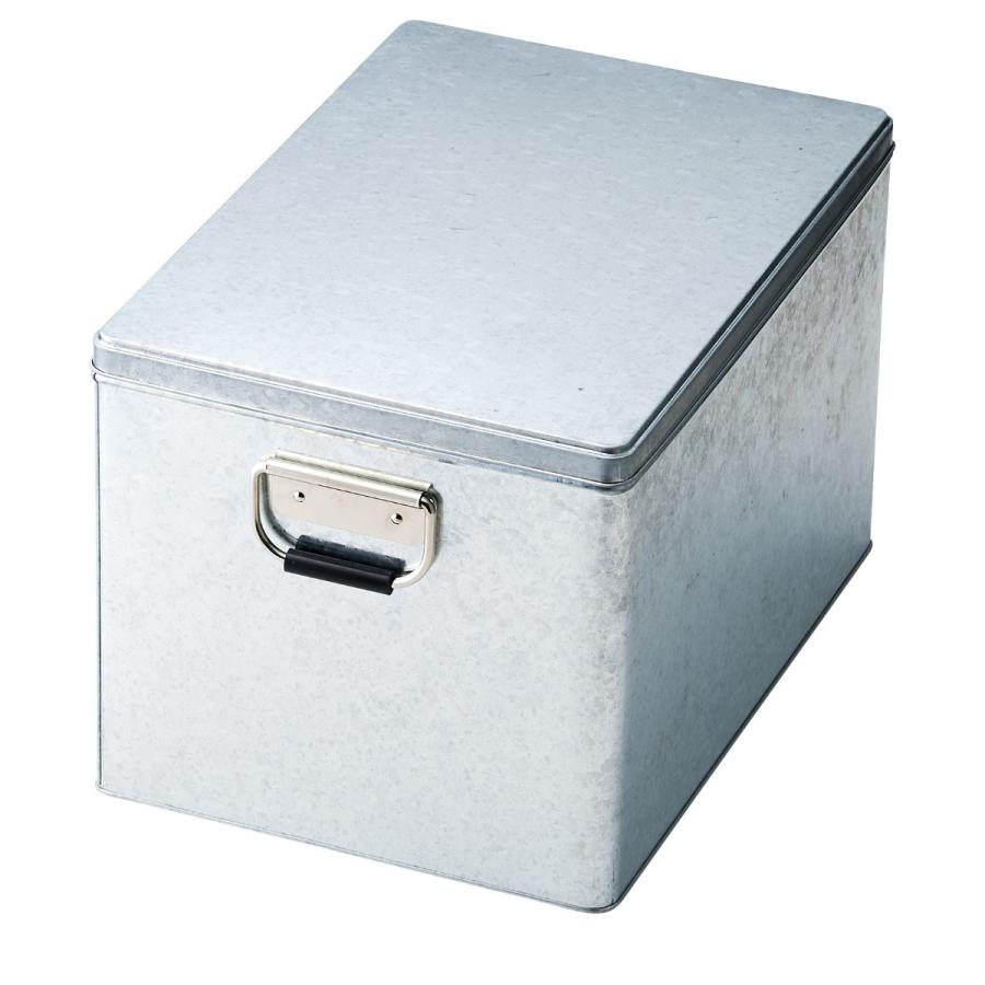 無印良品 トタンボックス 大 24cm 16cm まとめ売り ブリキ缶 トタン