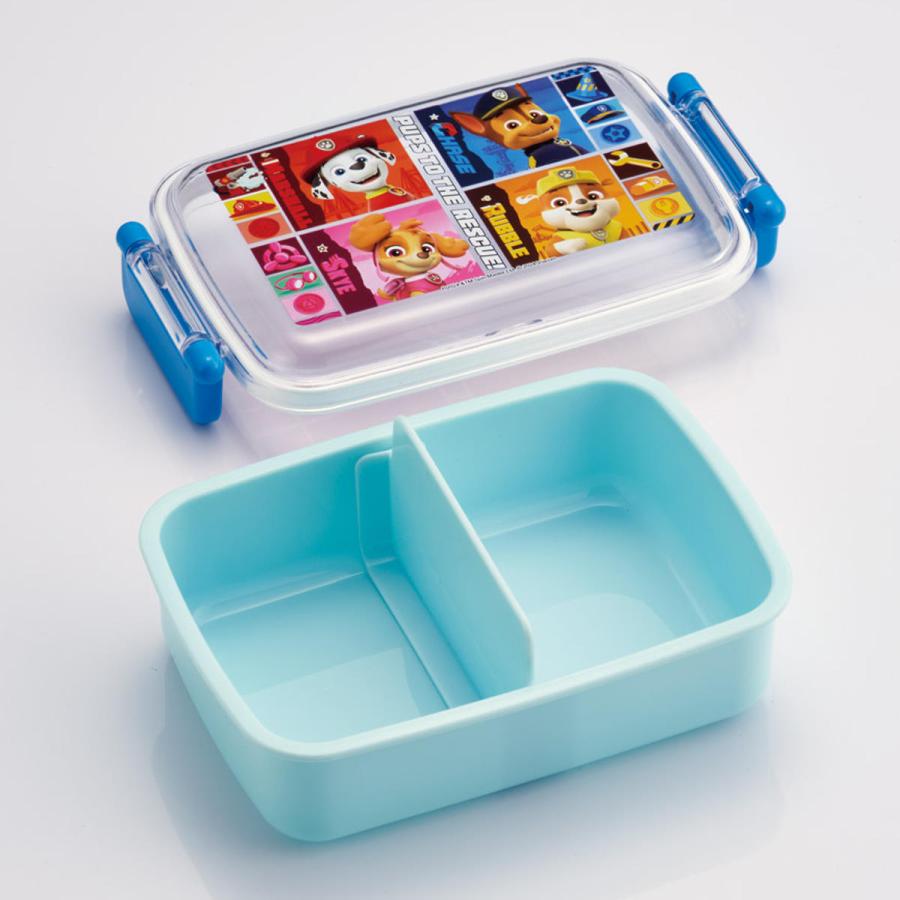 スケーター 弁当箱 450ml 1段 抗菌ふわっとタイトランチ パウパト25