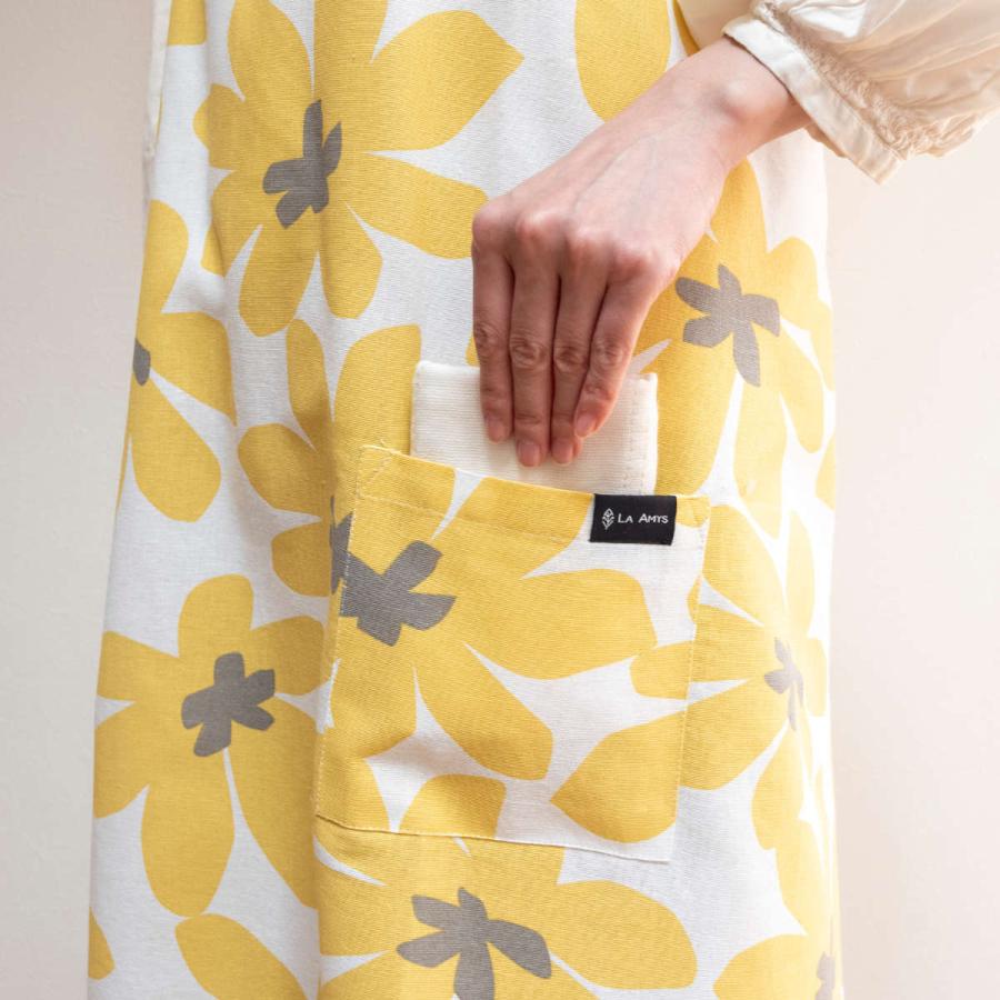 オカ エプロン ラ・エミーズ クッカ ボタニカル 井上絵美 （ LA AMYS