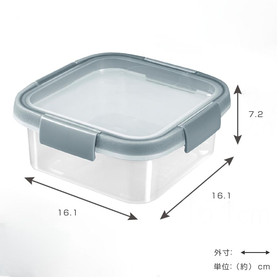 保存容器 Smart Fresh スマートフレッシュ 正方形 900ml